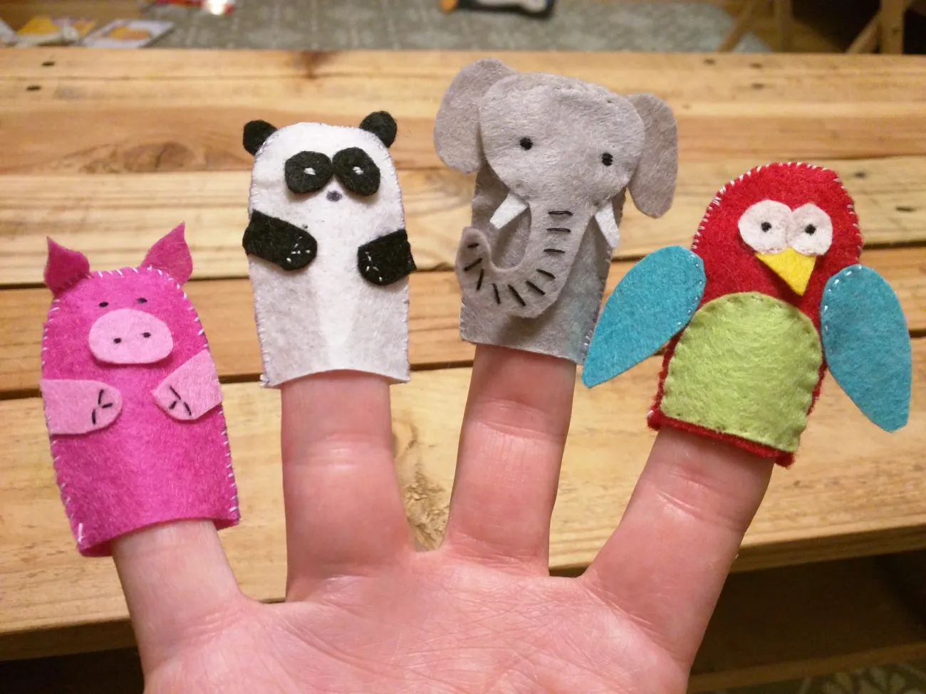 0000001 Finger puppets
