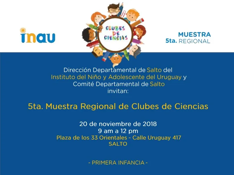 5ta muestra clubes de ciencias salto
