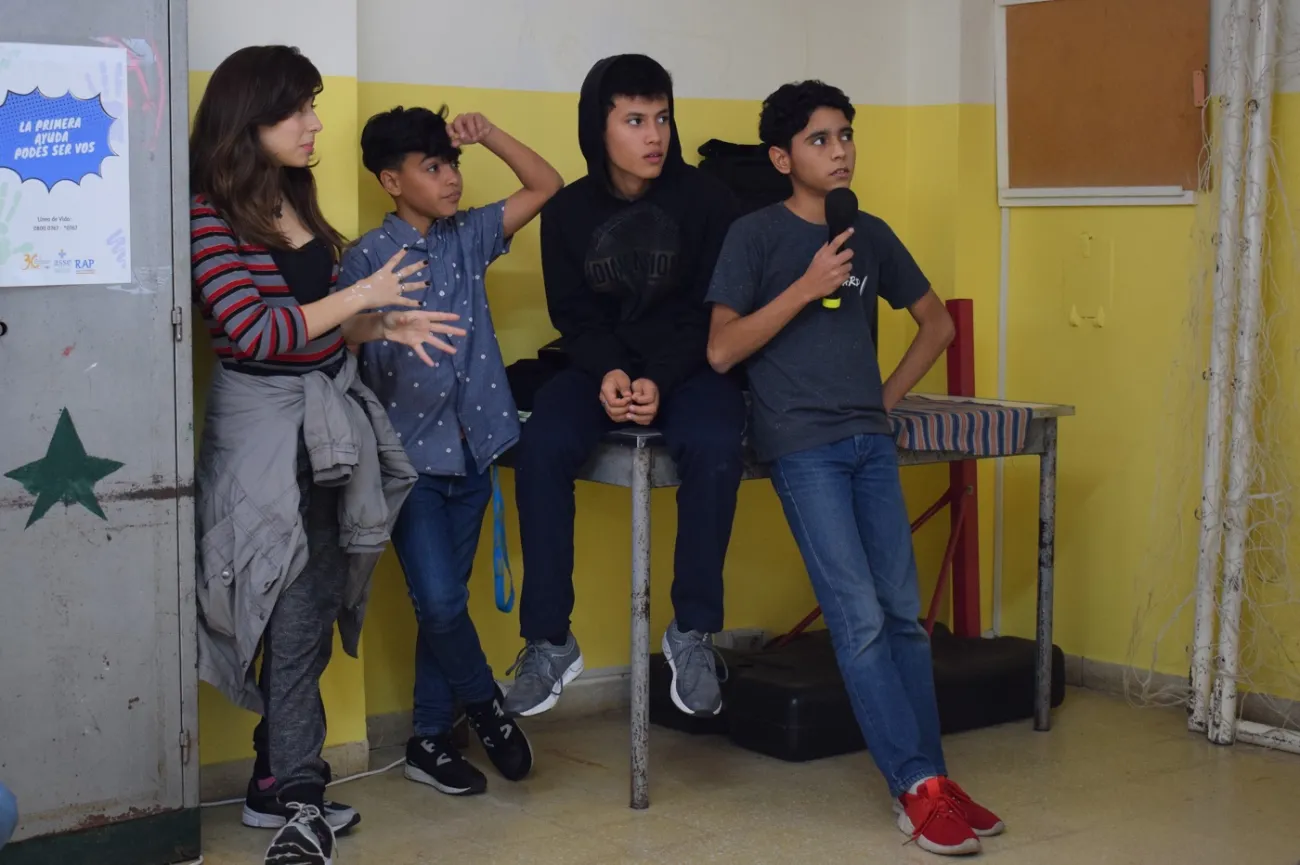 Imagen: lectura de proclama